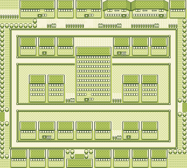 Map guide for the current location