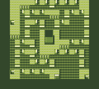 Map guide for the current location