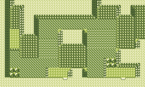 Map guide for the current location