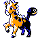 Shiny GIRAFARIG sprite