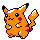 Shiny PIKACHU sprite