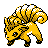 Shiny Vulpix sprite