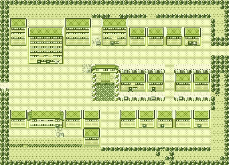 Map guide for the current location