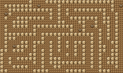 Map guide for the current location