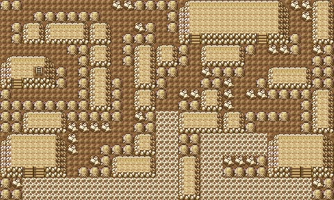 Map guide for the current location