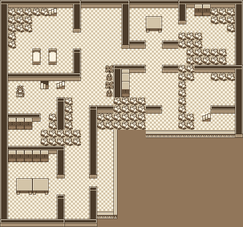 Map guide for the current location