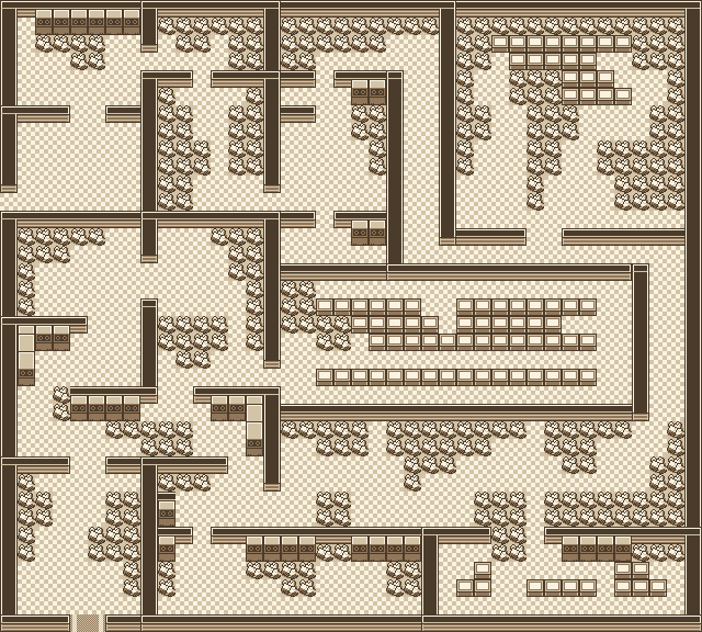 Map guide for the current location