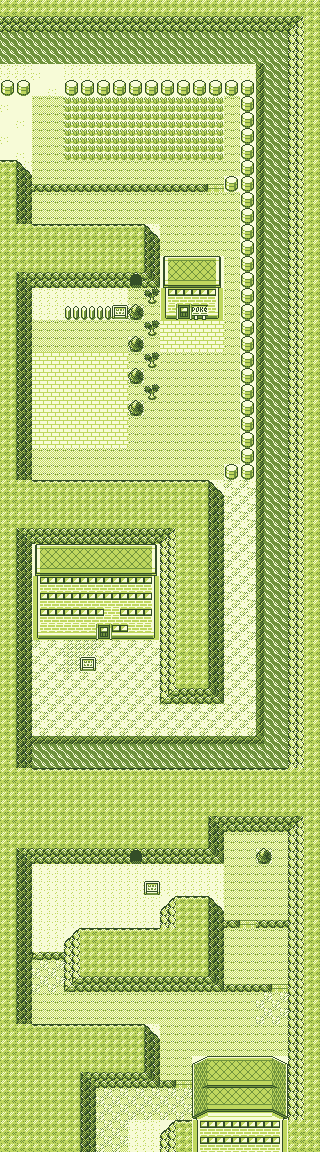 Map guide for the current location