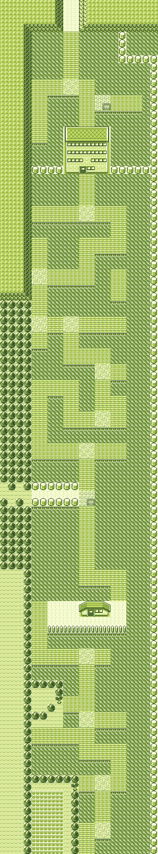 Map guide for the current location