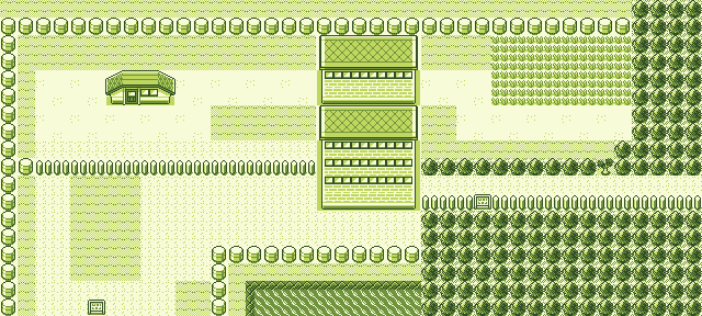 Map guide for the current location