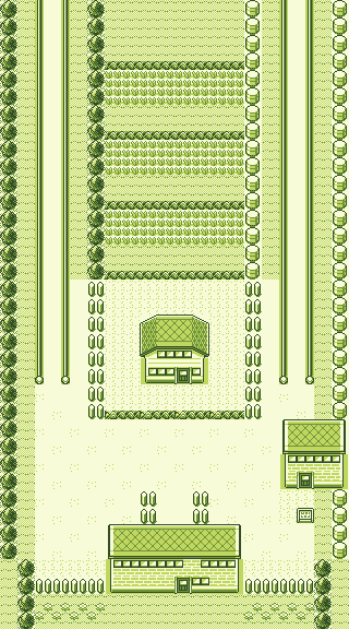 Map guide for the current location