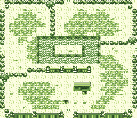 Map guide for the current location