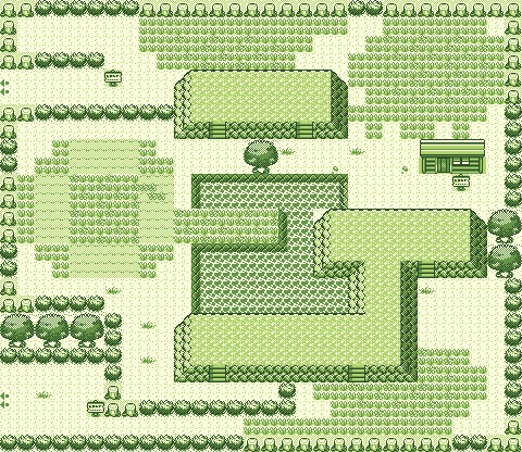 Map guide for the current location