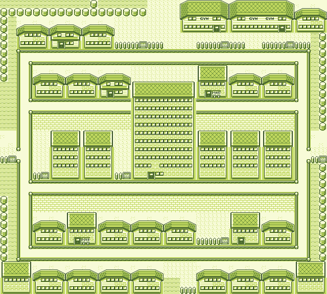 Map guide for the current location