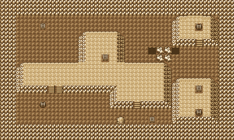 Map guide for the current location