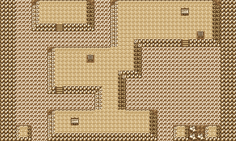 Map guide for the current location