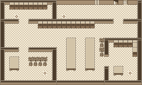 Map guide for the current location