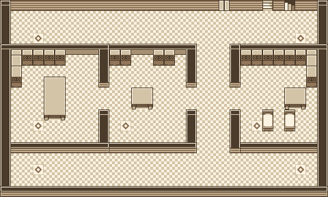 Map guide for the current location