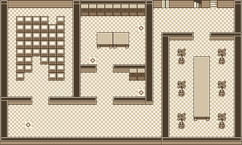 Map guide for the current location