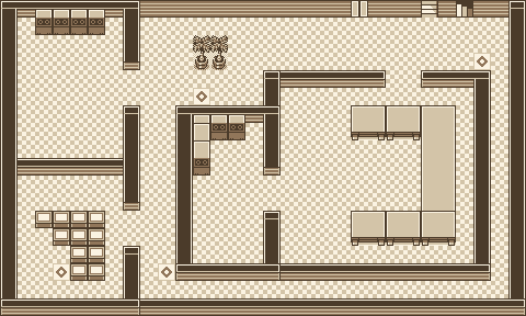 Map guide for the current location