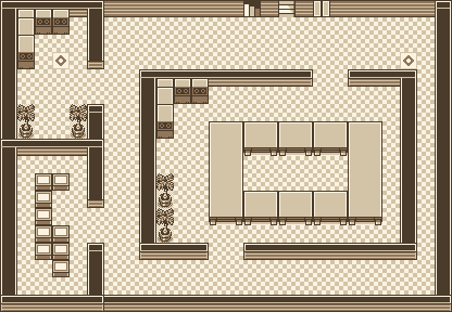 Map guide for the current location