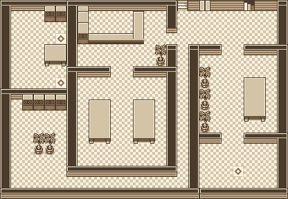 Map guide for the current location