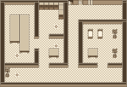 Map guide for the current location