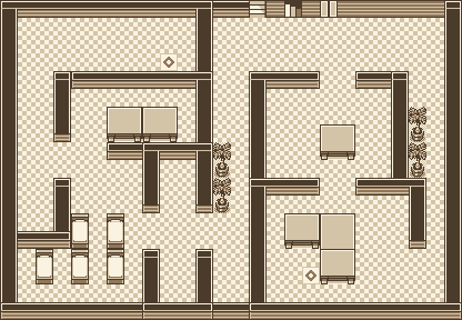 Map guide for the current location