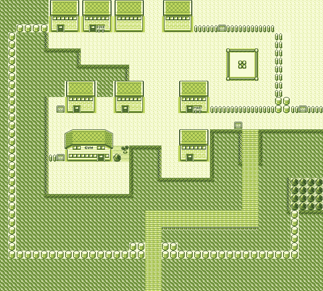 Map guide for the current location