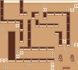 Map guide for the current location